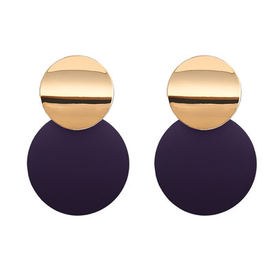 EK801 Unique Elegant Round Metal Earrings for Women New Geometric Alloy Statement Earrings Fashion Jewelry Gift 3 Colors
EK801 Unique Elegant Round Metal Earrings for Women New Geometric Alloy Statement Earrings Fashion Jewelry Gift 3 Colors