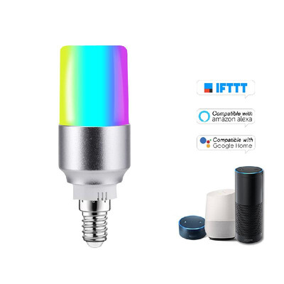 V15 Smart WIFI LED Bulb RGBW LED Bulb 6W E27 Dimmable Light Phone Remote Control Group Control Compatible with Alexa Google Home
V15 Smart WIFI LED Bulb RGBW LED Bulb 6W E27 Dimmable Light Phone Remote Control Group Control Compatible with Alexa Google Home