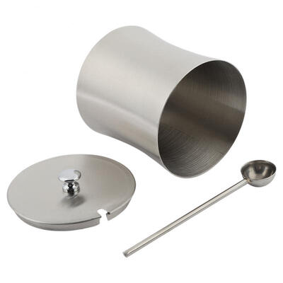 Greensen Stainless Steel Sugar Bowl Spice Salt Pepper Seasoning Condiment Pot Jar with Cover Spoon
Greensen Stainless Steel Sugar Bowl Spice Salt Pepper Seasoning Condiment Pot Jar with Cover Spoon