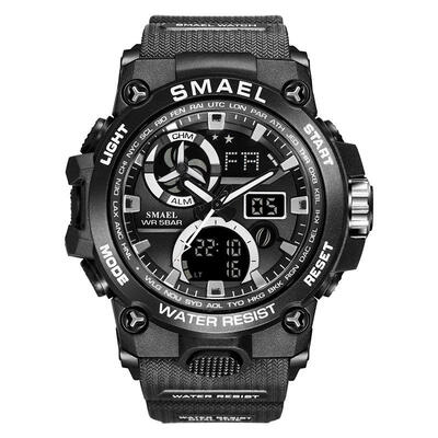 SMAEL 8011 Male Military Watch Fashion Waterproof Wristwatch Multifunctional Digital Sport Watches
SMAEL 8011 Male Military Watch Fashion Waterproof Wristwatch Multifunctional Digital Sport Watches