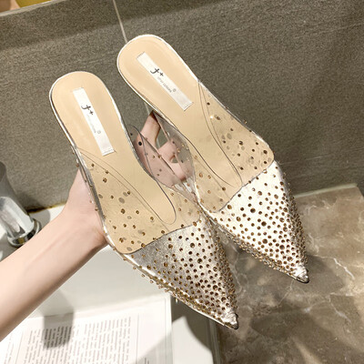Sandals&slippers women wear 2019 new summer transparent water drill heels with Muller shoes with a bag of head&half slippe
Sandals&slippers women wear 2019 new summer transparent water drill heels with Muller shoes with a bag of head&half slippe
