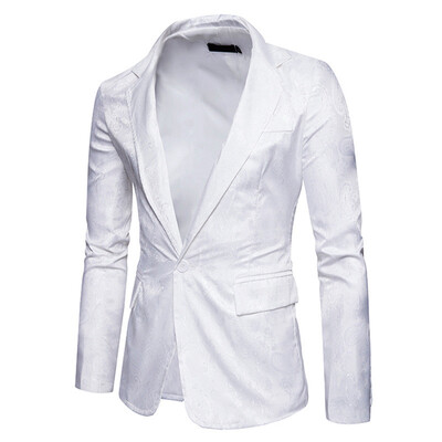 SUNSIOM Mens Fashion Suit Blazer Dress Formal Tops Luxury Jacket Floral Print Bar Coats
SUNSIOM Mens Fashion Suit Blazer Dress Formal Tops Luxury Jacket Floral Print Bar Coats