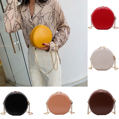 Tailored Womens Bag Fashion Simple Wild Small Round Bag Chain Shoulder Messenger Bag
Tailored Womens Bag Fashion Simple Wild Small Round Bag Chain Shoulder Messenger Bag