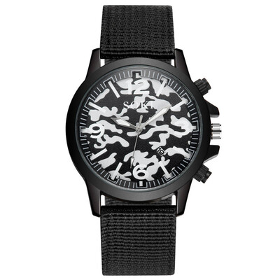 〖Follure〗SOKI Popular Outdoor Sports Camouflage Nylon Woven Strap Calendar Watch Male 
〖Follure〗SOKI Popular Outdoor Sports Camouflage Nylon Woven Strap Calendar Watch Male
