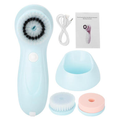 2 Colors Waterproof Facial Cleansing Brush Set Facial Exfoliating Pore Cleansing Instrument Face Cleansing Brush Face Brush
2 Colors Waterproof Facial Cleansing Brush Set Facial Exfoliating Pore Cleansing Instrument Face Cleansing Brush Face Brush