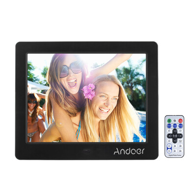 Andoer 8" HD Wide Screen High Resolution Digital Photo Picture Frame Alarm Clock MP3 MP4 Movie Player with Remote Control Christ
Andoer 8" HD Wide Screen High Resolution Digital Photo Picture Frame Alarm Clock MP3 MP4 Movie Player with Remote Control Christ