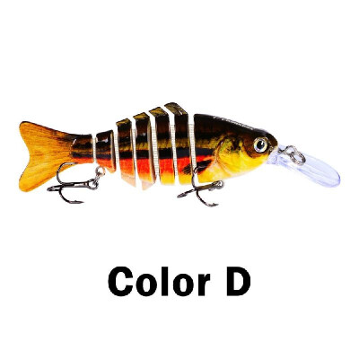 112cm 14g Fishing Lure Hard Bait Swimbait Crankbait Artificial Fishing Lure Bait with Treble Hooks
112cm 14g Fishing Lure Hard Bait Swimbait Crankbait Artificial Fishing Lure Bait with Treble Hooks