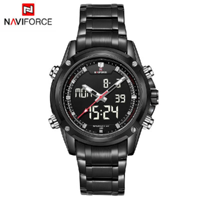 NAVIFORCE Luxury Brand Digital-Analog Sports Military Watch 3ATM Waterproof Luminous Men Quartz Wristwatch
NAVIFORCE Luxury Brand Digital-Analog Sports Military Watch 3ATM Waterproof Luminous Men Quartz Wristwatch