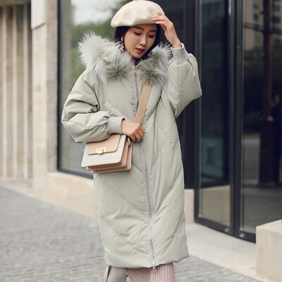 2018 new winter womens down jacket with a long&thickened down jacket in a large fur collar down coats
2018 new winter womens down jacket with a long&thickened down jacket in a large fur collar down coats