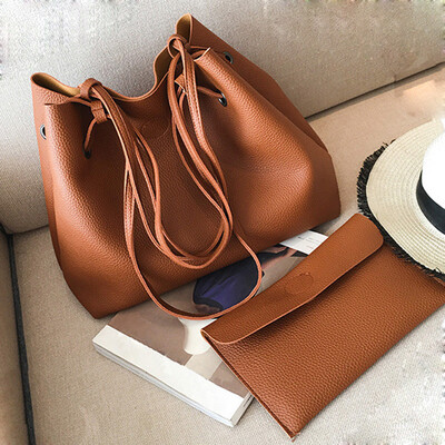 Tailored Fashion Women Leather Litchi Stria Handbag Single Shoulder BagClutch Bag Brown
Tailored Fashion Women Leather Litchi Stria Handbag Single Shoulder BagClutch Bag Brown