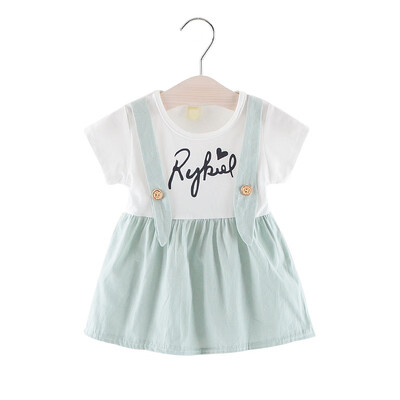 Summer Dress Girl Clothes Letter Strap Fashion Kids Dresses For Girls Newborn Baby Clothing Causal Princess Dress
Summer Dress Girl Clothes Letter Strap Fashion Kids Dresses For Girls Newborn Baby Clothing Causal Princess Dress