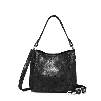 REALER women handbag genuine leather shoulder crossbody bag small tote bucket bag ladies messenger bags with animal print Silver
REALER women handbag genuine leather shoulder crossbody bag small tote bucket bag ladies messenger bags with animal print Silver