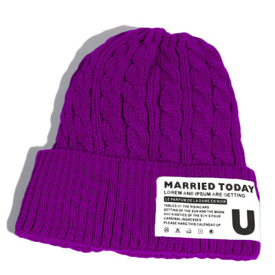 Ladies wool hats in autumn&winter Korean version of Joker knit hat student couples plus velvet padded warm cold hat mens tide
Ladies wool hats in autumn&winter Korean version of Joker knit hat student couples plus velvet padded warm cold hat mens tide