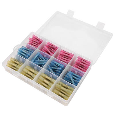 Greensen 200 Pcs Insulated Heat Shrink Butt Connectors Kit Waterproof Wire Terminal Connectors
Greensen 200 Pcs Insulated Heat Shrink Butt Connectors Kit Waterproof Wire Terminal Connectors