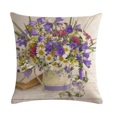 17 Patterns Vintage Flower Cotton Linen Cushion Cover Throw Pillow Case Sofa Home Decor 45X45Cm
17 Patterns Vintage Flower Cotton Linen Cushion Cover Throw Pillow Case Sofa Home Decor 45X45Cm
