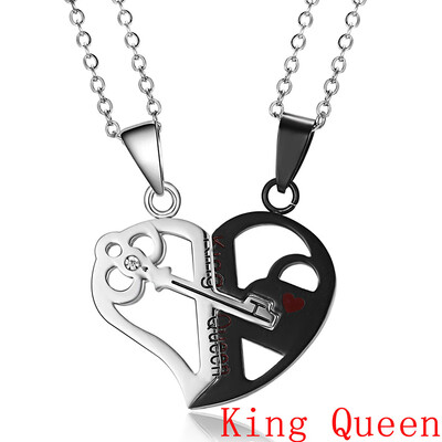 Couple Necklace Broken Heart 2 pcs Key Locket Dad Mom Love you Pendant Necklace Double Color Friends Family Lovers Jewelry Gift
Couple Necklace Broken Heart 2 pcs Key Locket Dad Mom Love you Pendant Necklace Double Color Friends Family Lovers Jewelry Gift