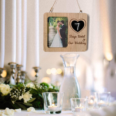 Gobestart Picture Frame for Wedding Countdown Engaged Engagement Gifts Wall Table Decor
Gobestart Picture Frame for Wedding Countdown Engaged Engagement Gifts Wall Table Decor