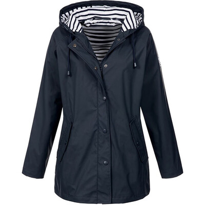 Toponeto Women Solid Rain Jacket Outdoor Plus Size Waterproof Hooded Windproof Raincoat
Toponeto Women Solid Rain Jacket Outdoor Plus Size Waterproof Hooded Windproof Raincoat