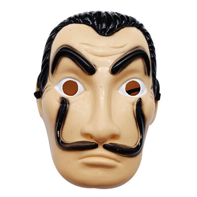 Dali Plastic Halloween Mask Paper House La Casa De Papel Cosplay Decoration Masquerade Funny Tools Funny Mask
Dali Plastic Halloween Mask Paper House La Casa De Papel Cosplay Decoration Masquerade Funny Tools Funny Mask