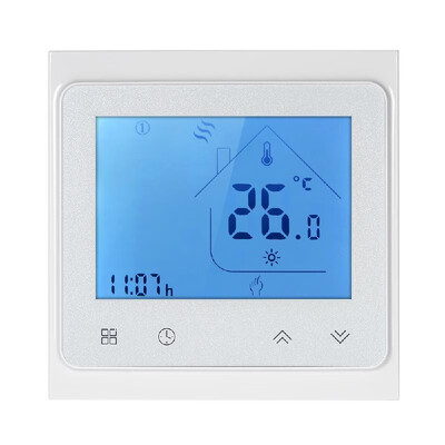 5A Water Heating Thermostat with Touchscreen LCD Display Weekly Programmable Energy Saving Temperature Controller
5A Water Heating Thermostat with Touchscreen LCD Display Weekly Programmable Energy Saving Temperature Controller