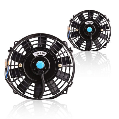 2PCS Universal Slim Fan Push Pull Electric Radiator Cooling Fans 12V 80W Engine Fan with Mount Kit 7 inch
2PCS Universal Slim Fan Push Pull Electric Radiator Cooling Fans 12V 80W Engine Fan with Mount Kit 7 inch