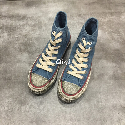 On highranking made old vintage canvas shoes for women& new versatile Korean student board shoes in spring of 2019
On highranking made old vintage canvas shoes for women& new versatile Korean student board shoes in spring of 2019