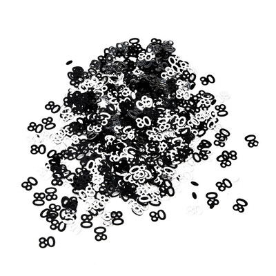 Gobestart Black And White Birthday Confetti 30 40 50 60 70 80 Age Number Party Decor
Gobestart Black And White Birthday Confetti 30 40 50 60 70 80 Age Number Party Decor