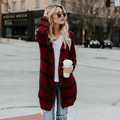 Toponeto Fashion Womens Autumn Winter Knitted Long Sleeve Sweater Coat Cardigan Jacket
Toponeto Fashion Womens Autumn Winter Knitted Long Sleeve Sweater Coat Cardigan Jacket