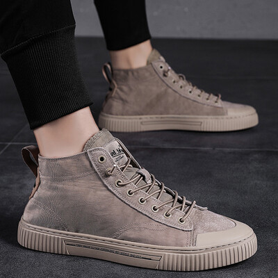Summer low-top shoes Korean version of the trend of mens shoes casual wild shoes high to help Xiaobai spirit social gang tide shoes
Summer low-top shoes Korean version of the trend of mens shoes casual wild shoes high to help Xiaobai spirit social gang tide shoes