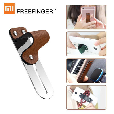 Xiaomi Freefinger Finger Ring Holder Leather Stainless Steel Mobile Phone Grip Car Phone Mount Stand For iPhone Max X 8 7 6 Hua
Xiaomi Freefinger Finger Ring Holder Leather Stainless Steel Mobile Phone Grip Car Phone Mount Stand For iPhone Max X 8 7 6 Hua