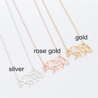 Stainless Steel Necklace Silver Gold Chain Minimalist Choker Origami Elephant Koala Bear Cat Dainty Necklace For Women Jewelry
Stainless Steel Necklace Silver Gold Chain Minimalist Choker Origami Elephant Koala Bear Cat Dainty Necklace For Women Jewelry
