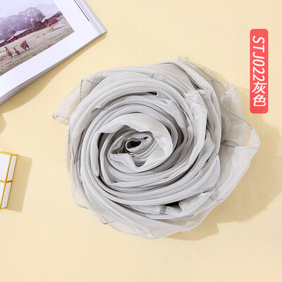 Summer sunscreen solid color silk scarf sunscreen beach towel Korean version of ice silk clear scarf shawl wholesale
Summer sunscreen solid color silk scarf sunscreen beach towel Korean version of ice silk clear scarf shawl wholesale