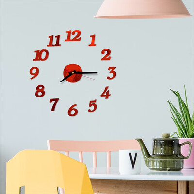 Gobestart 3D DIY Roman Numbers Acrylic Mirror Wall Sticker Clock Home Decor Mural Decals
Gobestart 3D DIY Roman Numbers Acrylic Mirror Wall Sticker Clock Home Decor Mural Decals