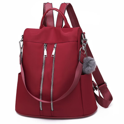 Backpack female tide wild fashion casual travel anti-theft Oxford cloth canvas ladies backpack
Backpack female tide wild fashion casual travel anti-theft Oxford cloth canvas ladies backpack