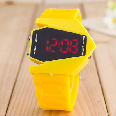 Personality fashion multi-function LED watch macarons men&women luminous table Korean version of the aircraft head s
Personality fashion multi-function LED watch macarons men&women luminous table Korean version of the aircraft head s