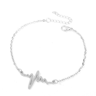 Women Fashion Sweet Concise Casual All-match Exquisite Wave Shape Solid Color Anklets
Women Fashion Sweet Concise Casual All-match Exquisite Wave Shape Solid Color Anklets