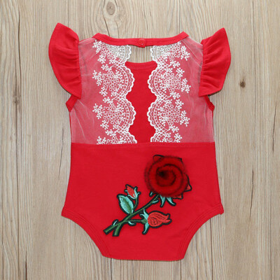 Baby Newborn Girls Flower Print Jumpsuit Flare Sleeve Romper with Lace Design Infant Casual Outfits 2019 New
Baby Newborn Girls Flower Print Jumpsuit Flare Sleeve Romper with Lace Design Infant Casual Outfits 2019 New