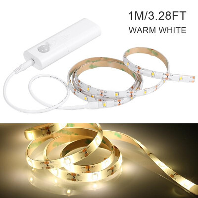 1M 30LEDs Cabinet Strips Lights PIR Motion Sensor Under Bed String Light Automatic & Manual Switch Modes Batterys Powered Night La
1M 30LEDs Cabinet Strips Lights PIR Motion Sensor Under Bed String Light Automatic & Manual Switch Modes Batterys Powered Night La