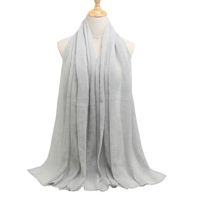 Women Solid Pleated Scarf Hijabs Oversized Large Muslim Middle East Islam Long Scarves Shawls
Women Solid Pleated Scarf Hijabs Oversized Large Muslim Middle East Islam Long Scarves Shawls