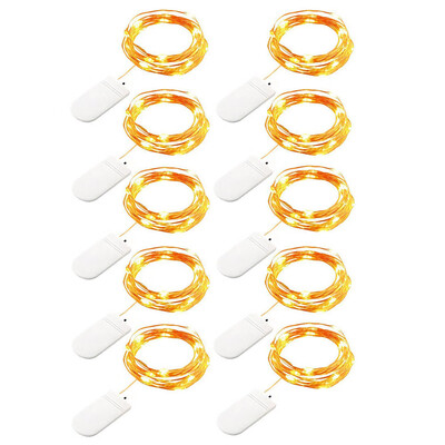 Gobestart 10Pcs 20LED Fairy Lights Battery Starry String Copper Wire Decor Christmas
Gobestart 10Pcs 20LED Fairy Lights Battery Starry String Copper Wire Decor Christmas