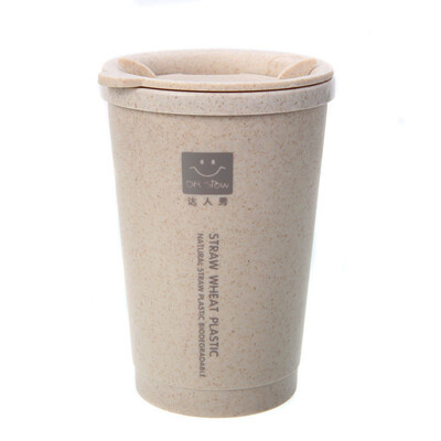 Siaonvr 280ML Wheat Straw Portable Double-wall Portable Office Coffee Tea Mug Cups Gifts
Siaonvr 280ML Wheat Straw Portable Double-wall Portable Office Coffee Tea Mug Cups Gifts