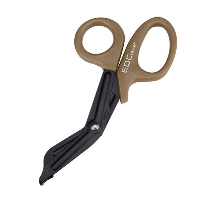 EMT EDC Tactical Multi-function Stainless Steel Rescue Bandage Scissor with Saw Tooth for Emergency First Aid Shears Outdoor Army
EMT EDC Tactical Multi-function Stainless Steel Rescue Bandage Scissor with Saw Tooth for Emergency First Aid Shears Outdoor Army
