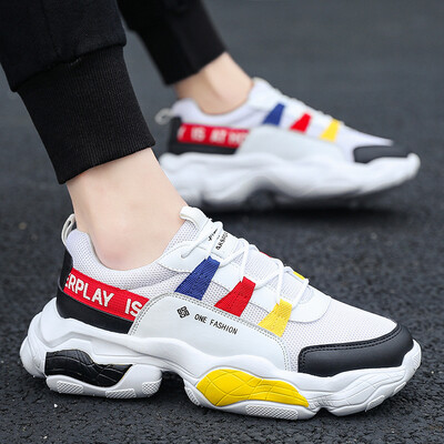 Sports style single shoes student trend explosions running shoes casual single shoes mens shoes
Sports style single shoes student trend explosions running shoes casual single shoes mens shoes