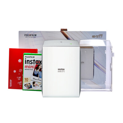 Fuji InstaxSHARE SP-2 Once Imaging Mobile Phone Photo Printer Mini Pocket Portable Home Photo Printer Space Silver Limited Set Gift Box
Fuji InstaxSHARE SP-2 Once Imaging Mobile Phone Photo Printer Mini Pocket Portable Home Photo Printer Space Silver Limited Set Gift Box