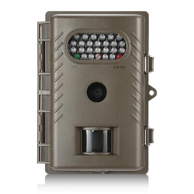 Lixada 720P 8MP Low Glow Infrared Fast Trigger Digital Trail Camera Outdoor Hunting Game Camera 850nm IR LED Night Vision Video Re