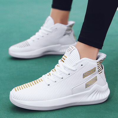 Autumn new basketball shoes mens summer breathable high-top board shoes men Korean fashion Joker mesh sports shoes men 
Autumn new basketball shoes mens summer breathable high-top board shoes men Korean fashion Joker mesh sports shoes men
