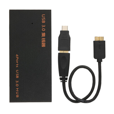USB C Hub Type-C Converter with 4 USB30 Portable Compatible with Mac & Other Type-C Laptops Plug&Play Hub
USB C Hub Type-C Converter with 4 USB30 Portable Compatible with Mac & Other Type-C Laptops Plug&Play Hub