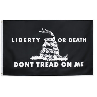 90150CM Dont Tread On Me Hanging Flag Fade Resistant Double Stitched Tea Party Flags Gadsden Flag
90150CM Dont Tread On Me Hanging Flag Fade Resistant Double Stitched Tea Party Flags Gadsden Flag