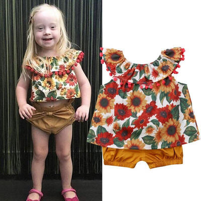 Cute Summer Kids Baby Flower Girls Summer Clothes Dress T-shirtPantsShortsSkirt Outfits
Cute Summer Kids Baby Flower Girls Summer Clothes Dress T-shirtPantsShortsSkirt Outfits