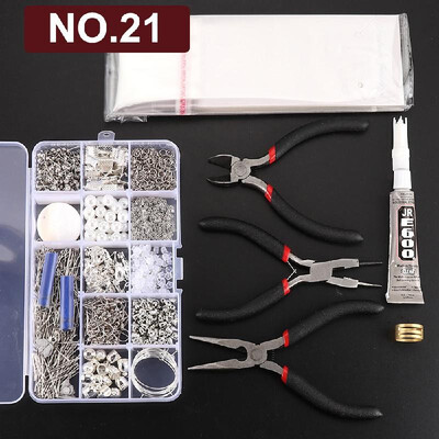 Earrings Eardrop Jewelry Making Kit With Plier Jump Rings Findings DIY Making Tools Set NO7
Earrings Eardrop Jewelry Making Kit With Plier Jump Rings Findings DIY Making Tools Set NO7